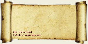 Jagoda Antić vizit kartica